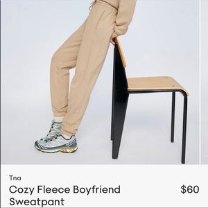 Aritzia nude sweatpants NWT